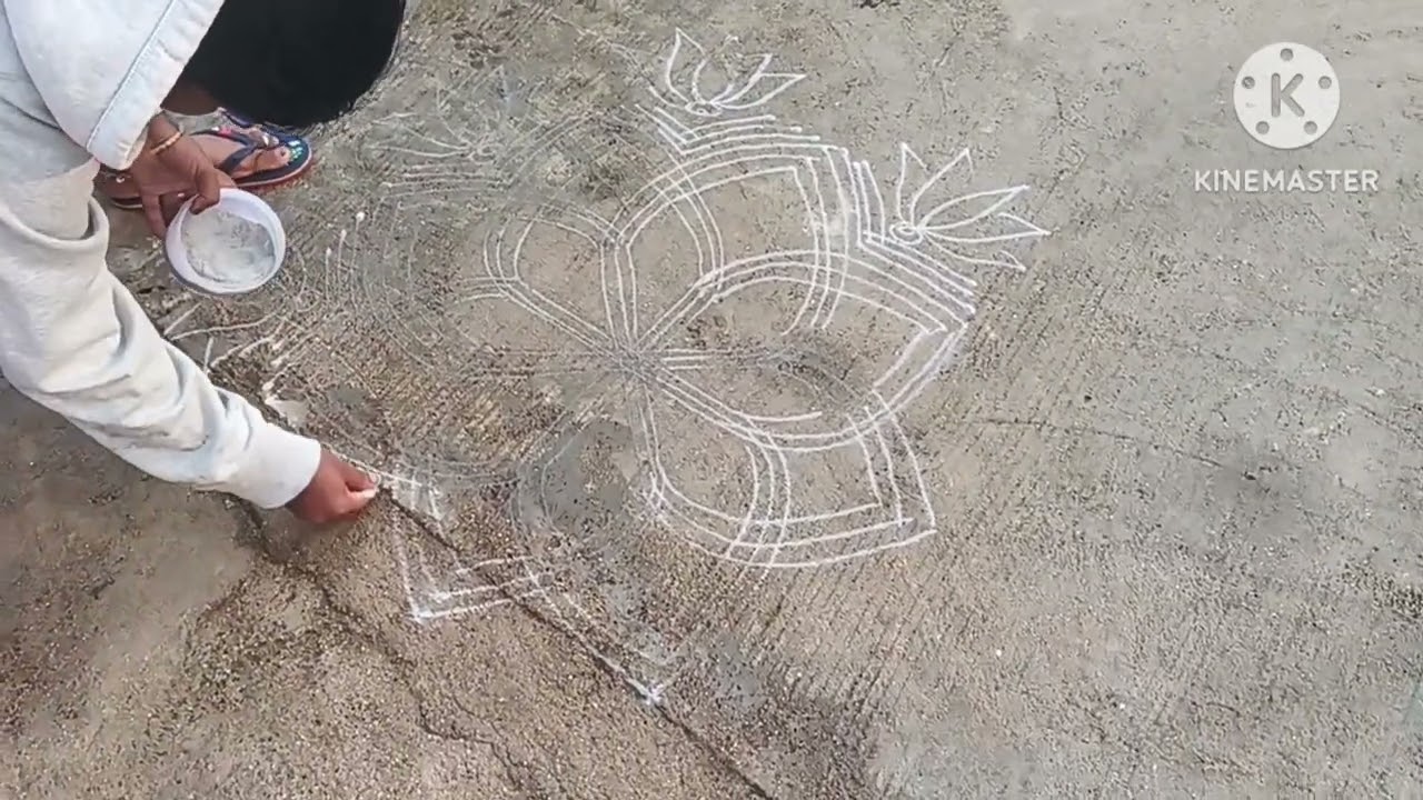 Sankranthi muggulu//dhanurmasam muggulu//geethala muggulu 🎉🎉