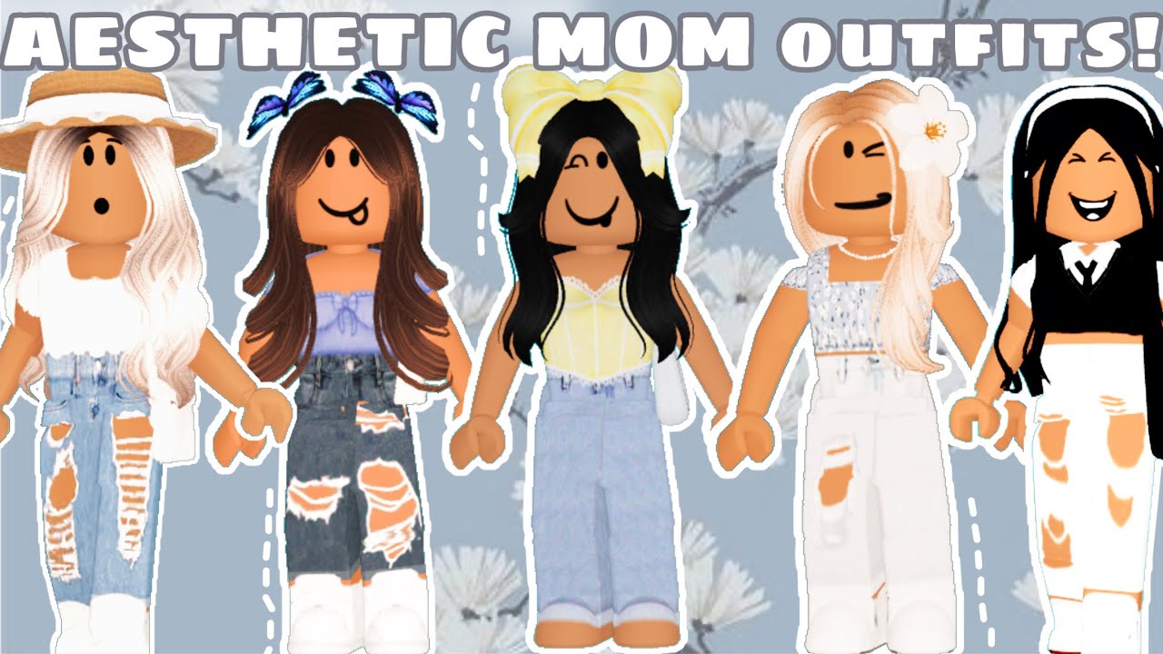10 AESTHETIC bloxburg MOM outfits! (WITH CODES)ISiimplyDiiana - YouTube