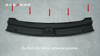 Match Highlights 2025-2026 Model Y Juniper Trunk Bumper Guard – Precision TPE Edge by BASENOR