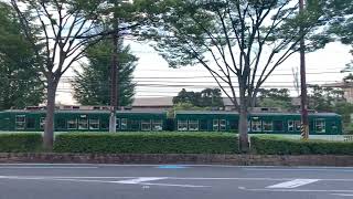 【京阪電車】 700形 着 ＆ 発車。