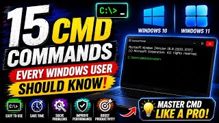 15 CMD Commands You're Not Using (But Should!) π€―