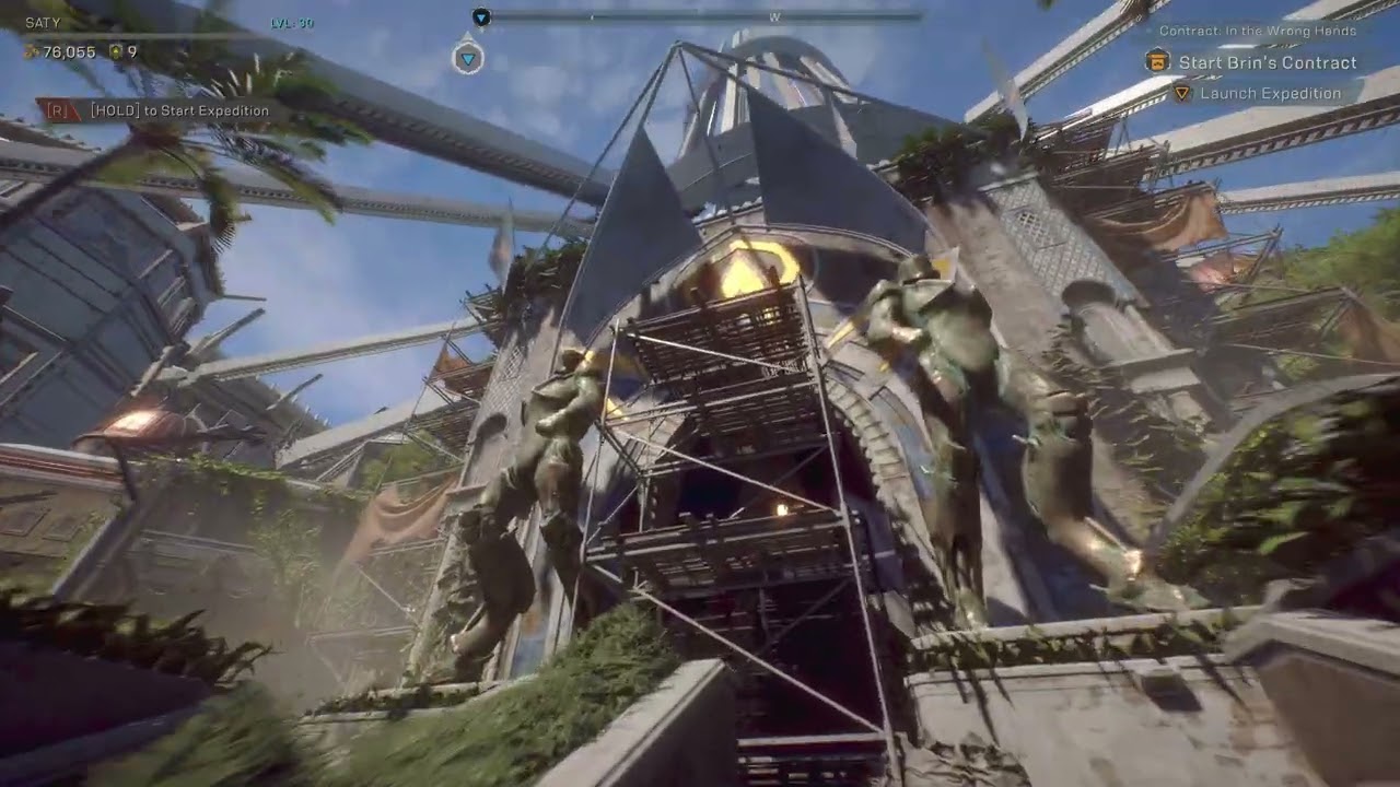 Anthem 8K HDR Masterwork Storm L30 Completed Freelancer Loyalty Fort Tarsis Star Brin's Contract