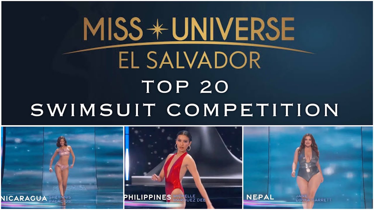 MISS UNIVERSE 2023  TOP 20 SWIMSUIT COMPETITION 