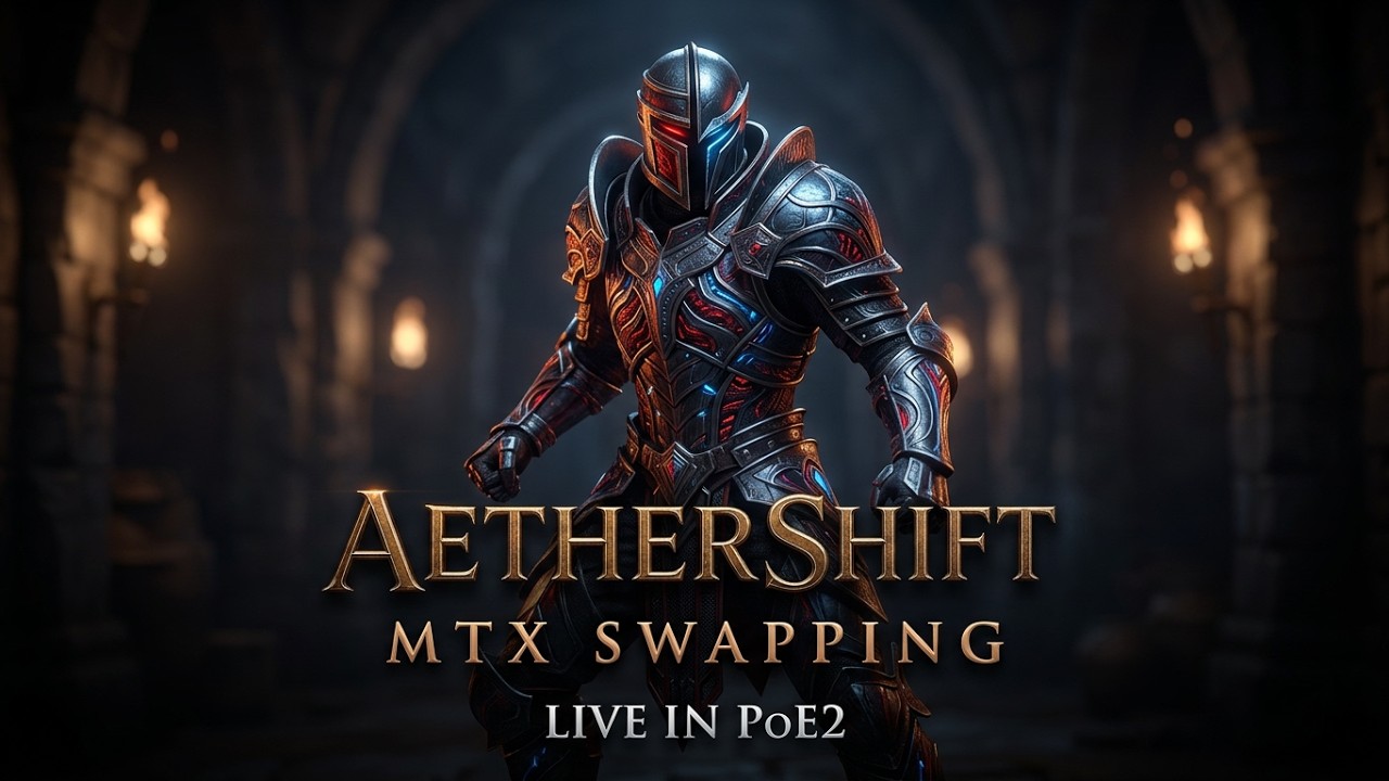AetherShift running alongside Path of Exile 2