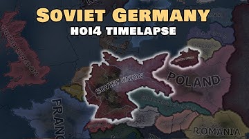 What if Germany and the Soviet Union Swapped? | HOI4 Timelapse