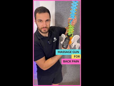 Massage Gun For Muscle Soreness #Back Pain #Shorts