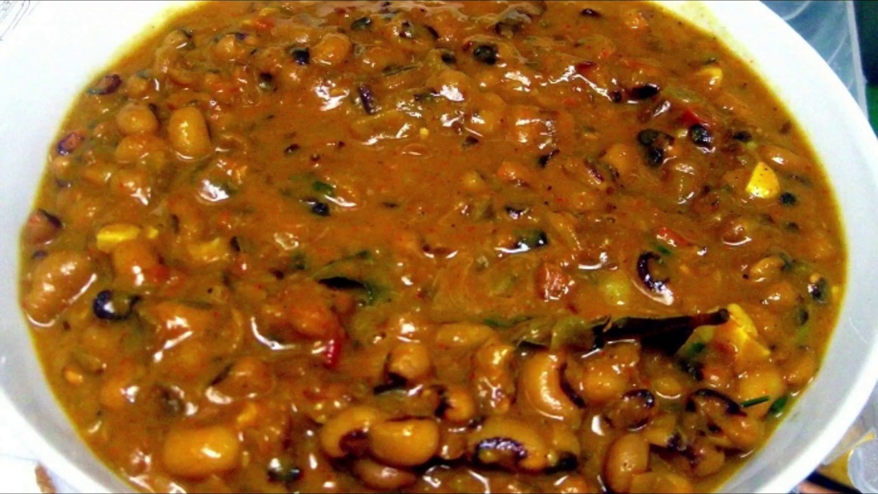 Lobia Curry RecipeBlack eyed beans Curry YouTube