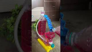“Genius Water Flow Experiment Using Waste Bottles!” #experiment #shortvideo #youtube