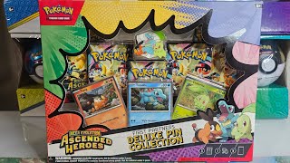 Ascended Heroes First Partners Deluxe Pin Collection Box Opening