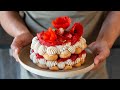 Gteau tiramisu fraise et coquelicot la recette au top pour la fte des mamans