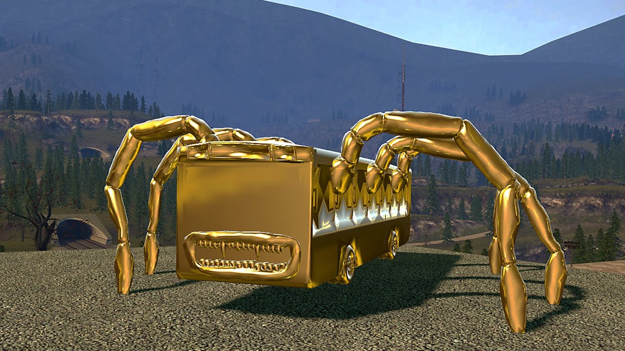 GOLDEN BUS EATER ATTACK THE CITY 