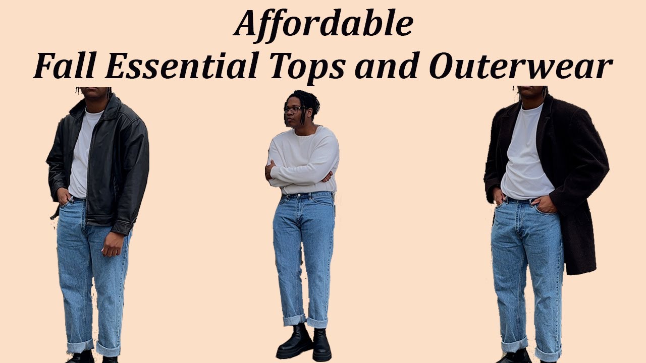 Essential Tops & Outerwear for Fall That You Can Thrift | Affordable Essentials