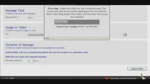 firmCHANNEL - Upload Media