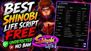 THE BEST FREE 🤑🤭 SHINDO LIFE SCRIPT *NO KEY* | NO COOLDOWN, BOSS INSTA KILL, ROLLBACK & MORE 🤫🤫😍 UD