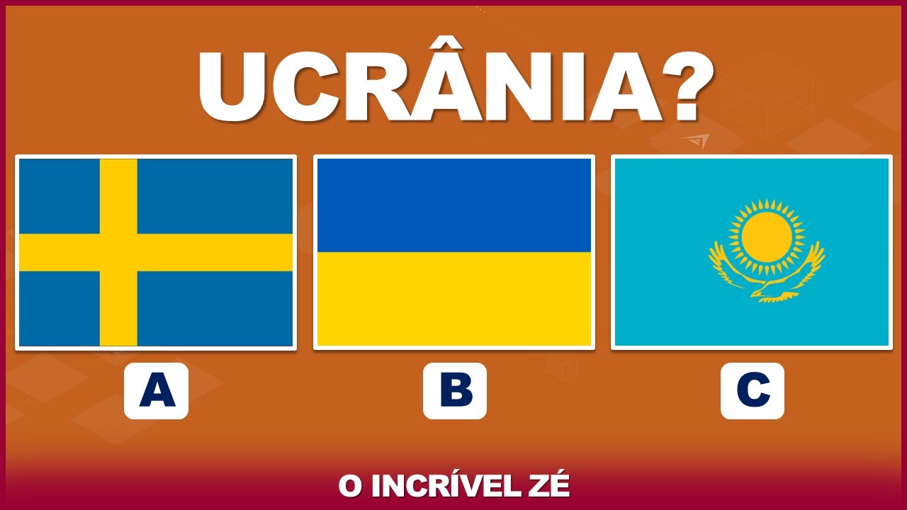 Quiz Acerte o país pelas bandeiras