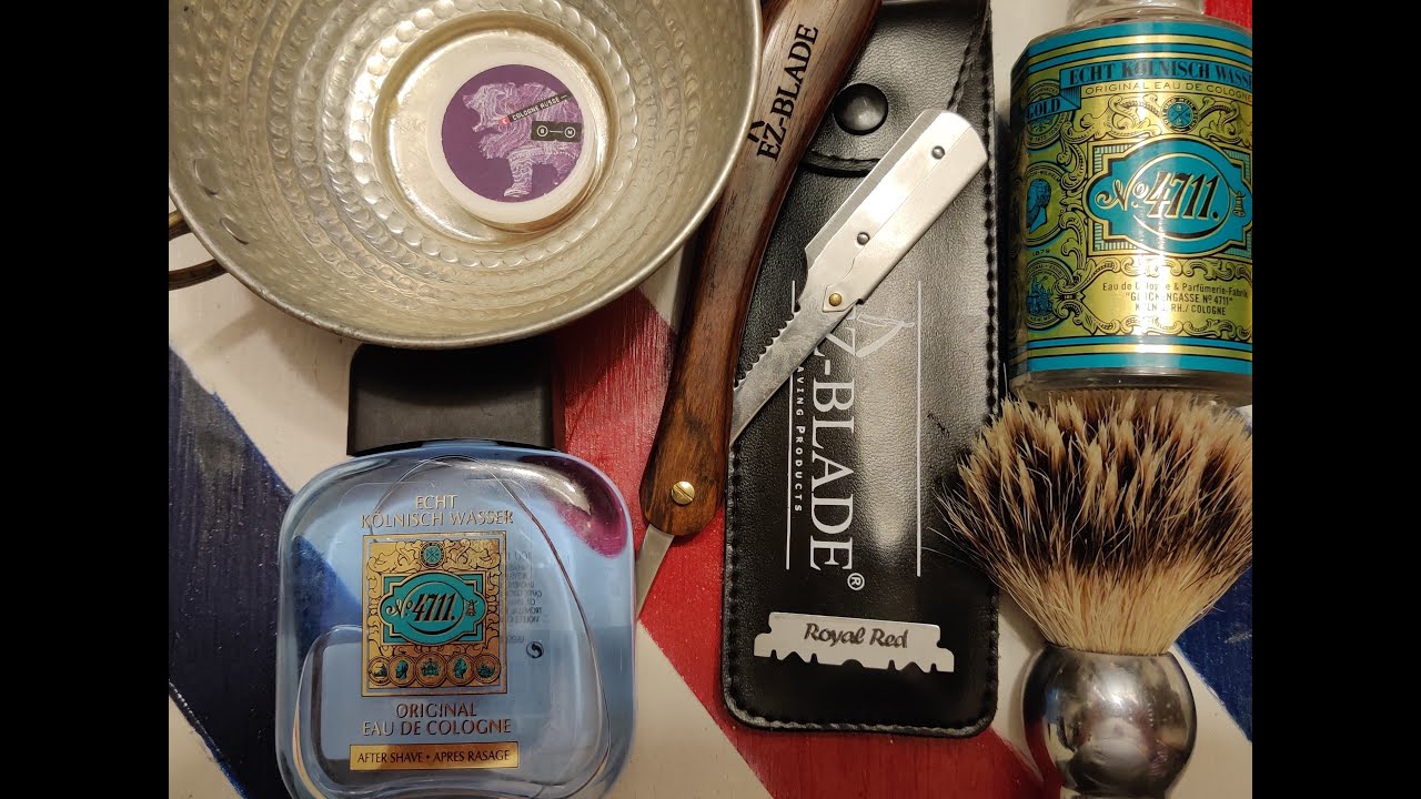 Ez Razor EZ razor shavette & Barrister and Mann Cologne Russe - YouTube