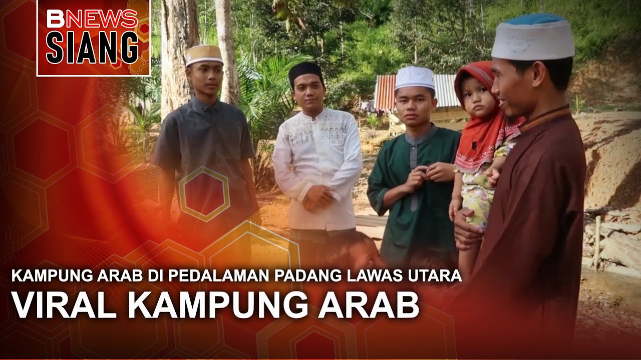 KAMPUNG ARAB DI PEDALAMAN PADANG LAWAS UTARA
