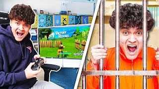I Went to PRISON for Playing Fortnite in School