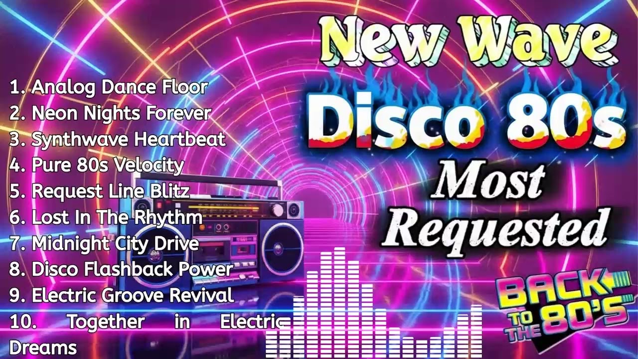 New Nonstop Most Requested Retro Wave 80s Dancefloor Remix