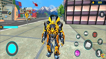 Optimus Prime Multiple Transformation Jet Robot Car 2022 - Android Gameplay