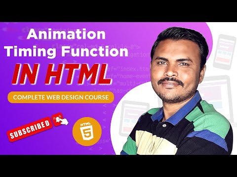 animation timing function in css | css animation tutorial in hindi #css #css3