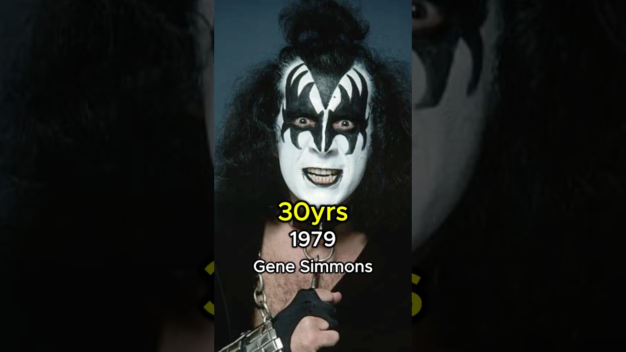 KISS Rock Legends then and now 