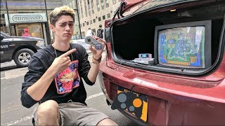 Playing SNES on the Streets of New York (ft. CND)