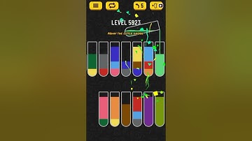 Water sort puzzle level 5923