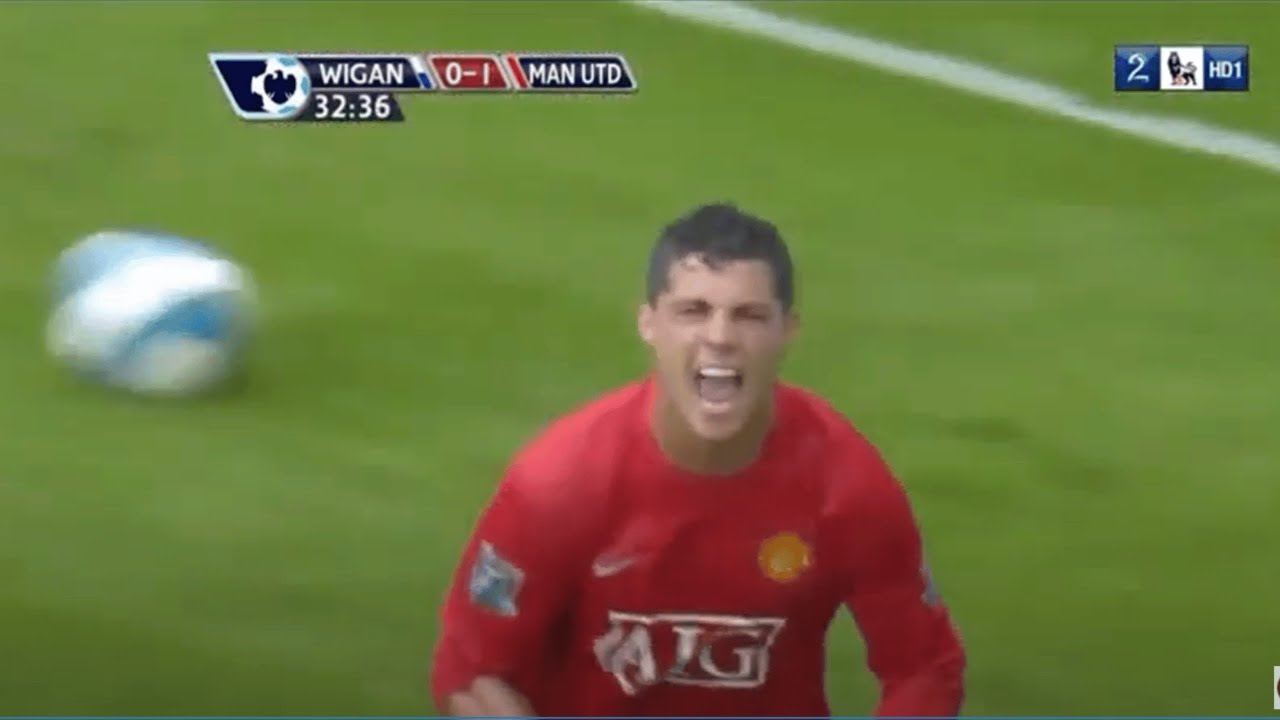 Wigan Athletic v Manchester United 2007/08 FULL MATCH PREMIER LEAGUE