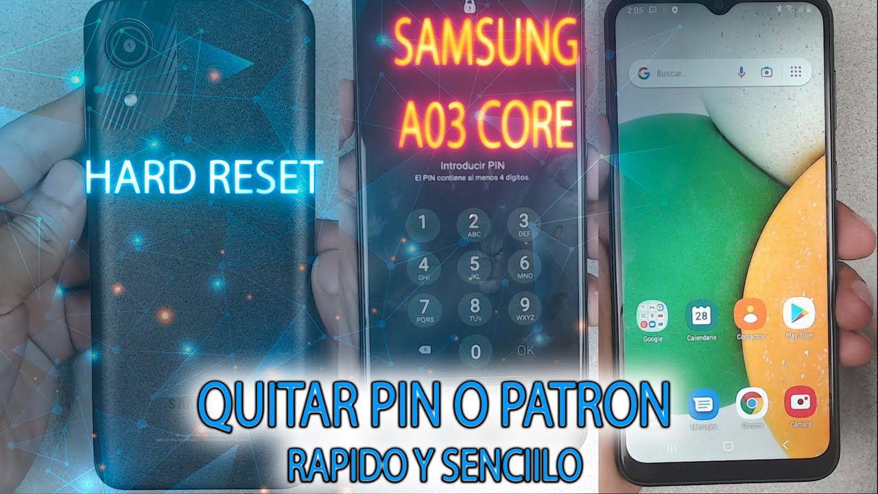Hard Reset Samsung A03 Core Como Quitar Pin O Patron Facil Y Rapido hard-reset-samsung-a03-core-como-quitar-pin-o-patron-facil-y-rapido