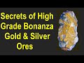 Secrets of rich silver and gold bonanza ores  epithermal gold  silver vein geology  virginia city