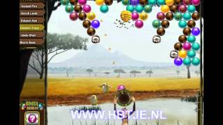 Bubble safari level 58
