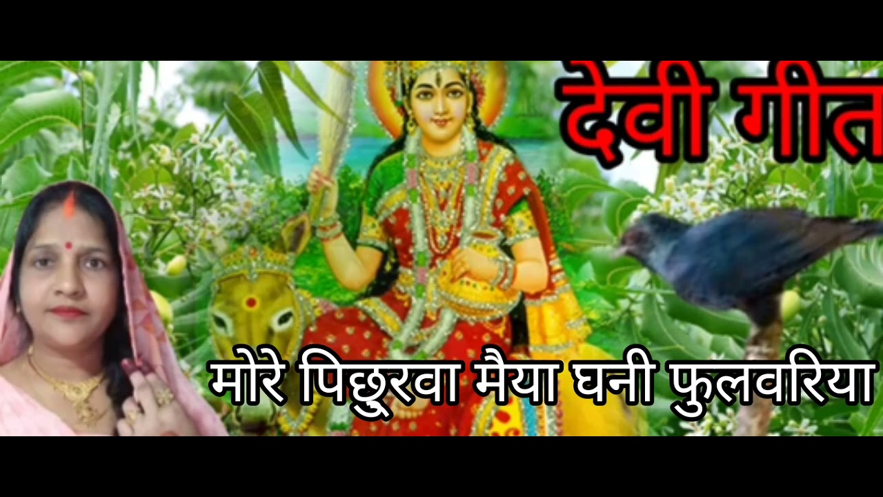देबि पचरा गित मोरे पिछवरवा मैया घनि फुलवरीया हो आप लोग जरुर सुनिऐगा गाईस देबि पचरा गित 🌿🙏🏻🌺