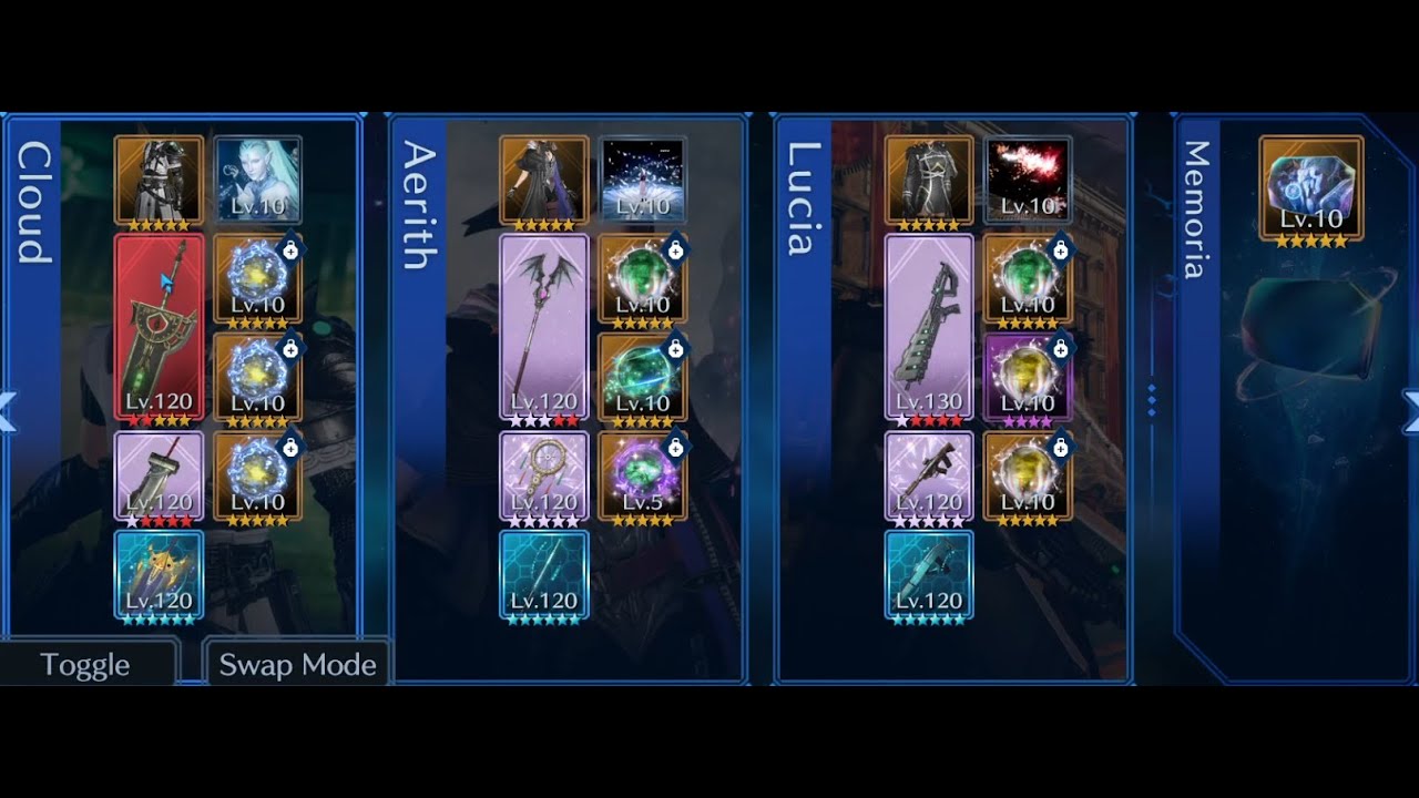 [FF7 Ever Crisis]: Deviant Hybrid lvl300 Solo Ranking (Cloud ob2/ob6)