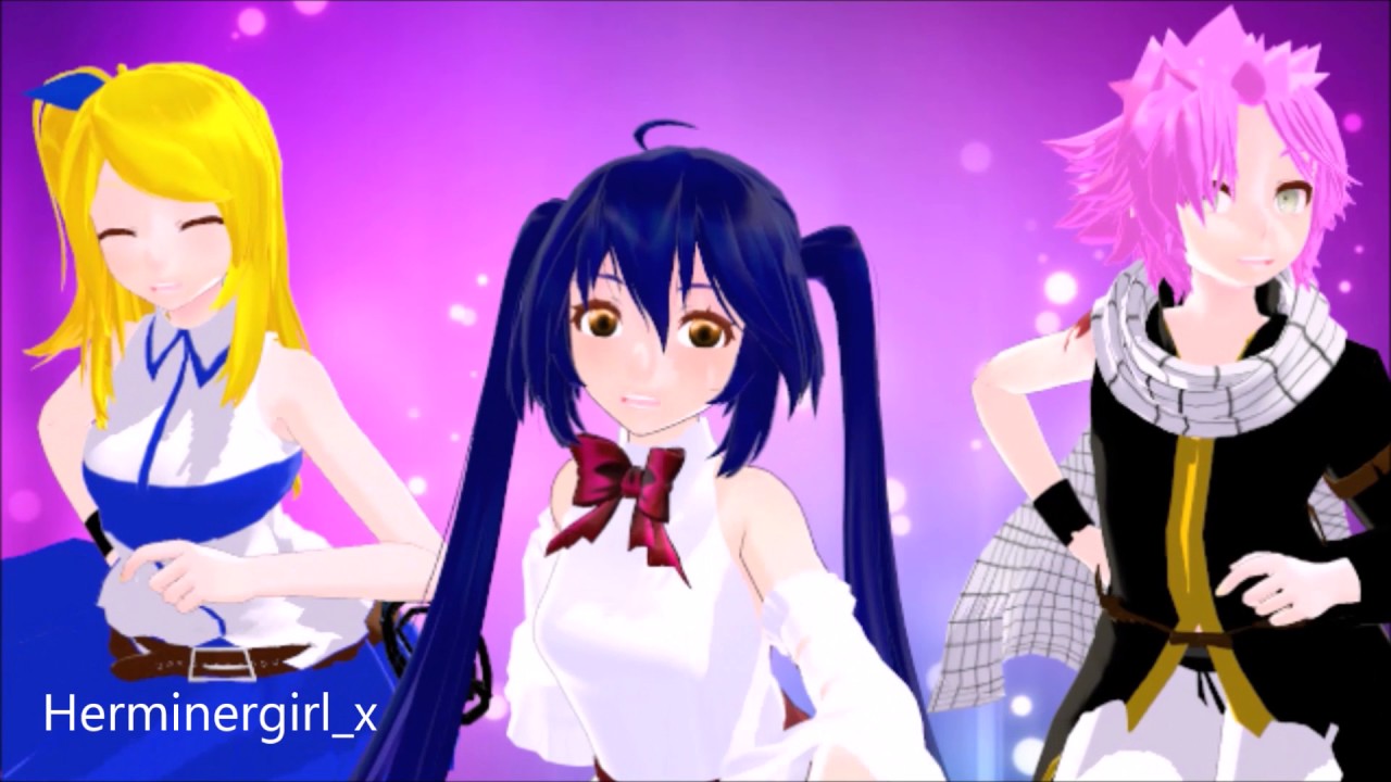 MMD - Team Natsu - Kimagure Mercy {Fairy Tail}