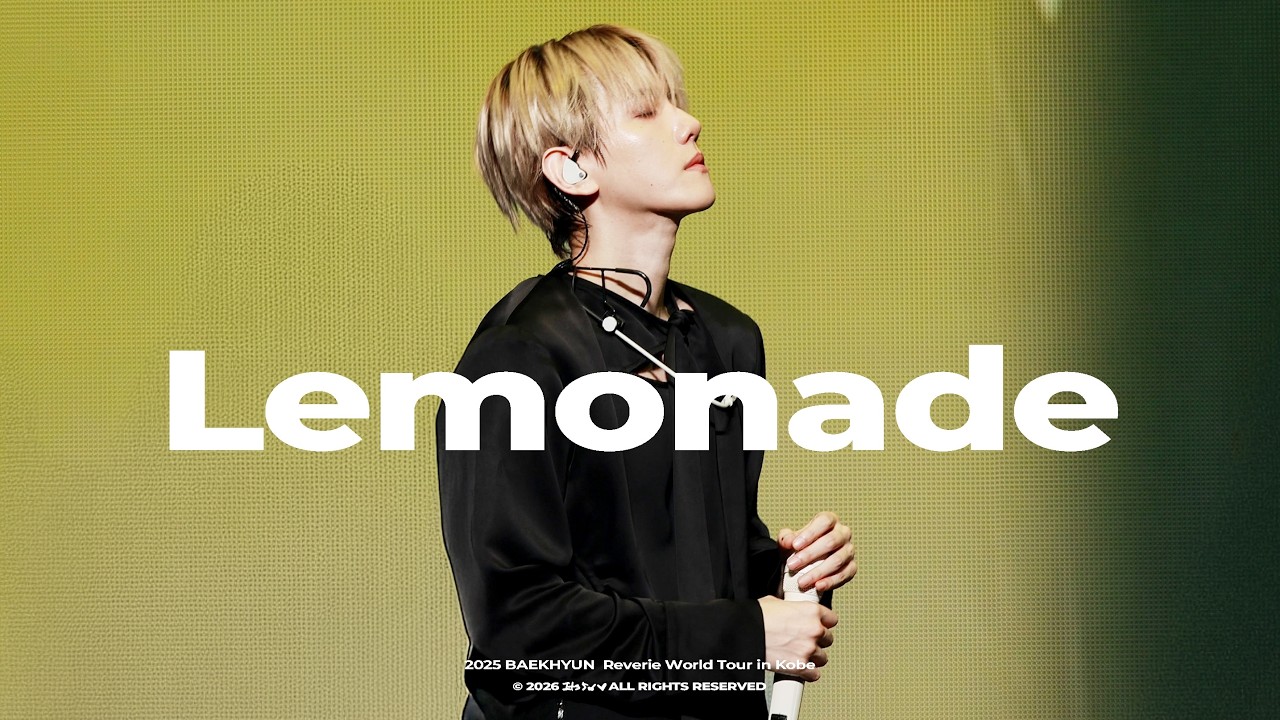 【4K】251012-13 백현 (BAEKHYUN) Lemonade | Reverie In Kobe