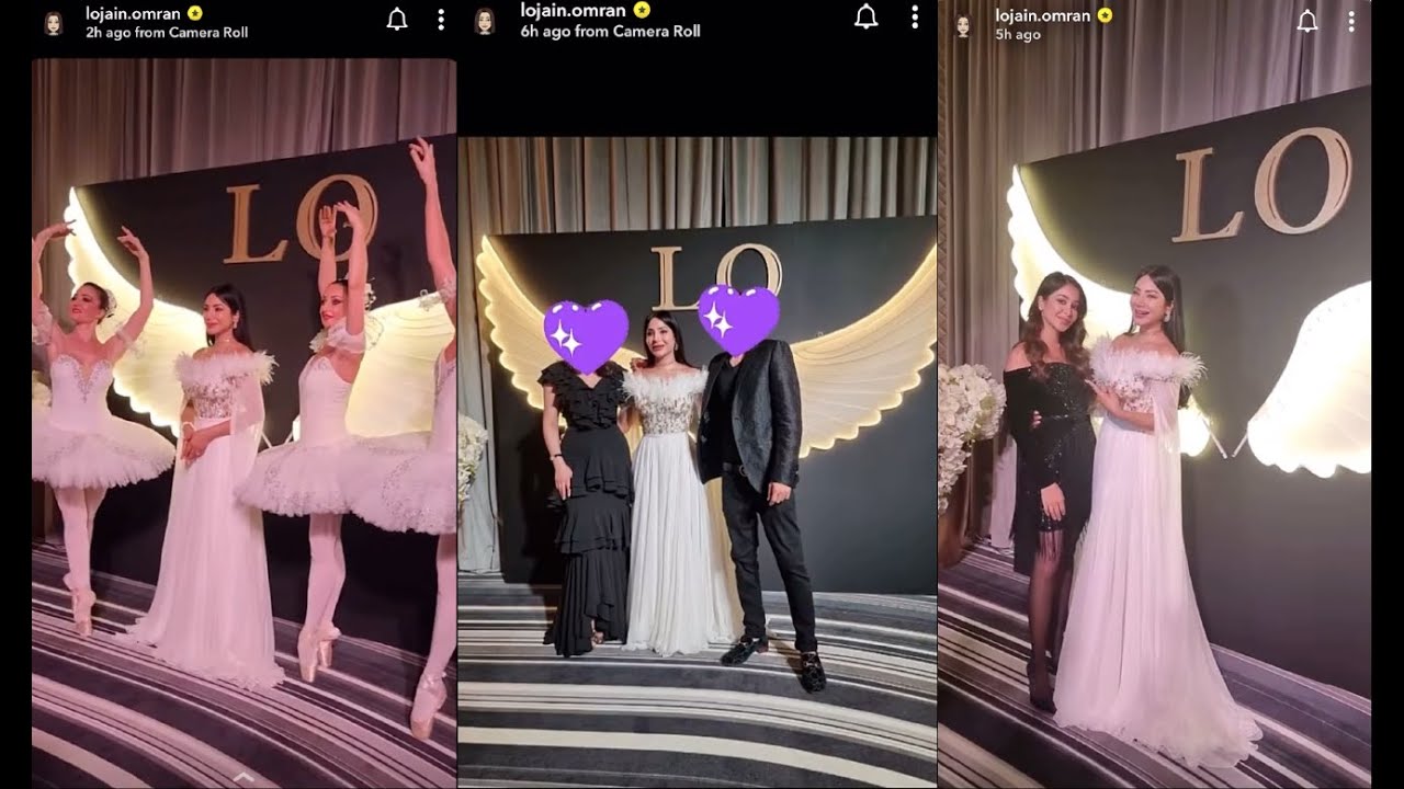 الإعلامية لجين عمران تحتفل بعيد ميلادها بصحبة الأهل والأصدقاء