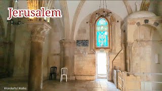 Jerusalem, the Cenacle, where Jesus Last Supper took place