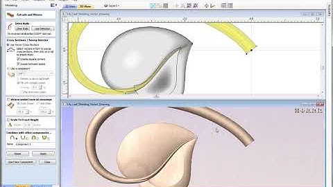 Lily Leaf Molding | 3D Modeling | V9
