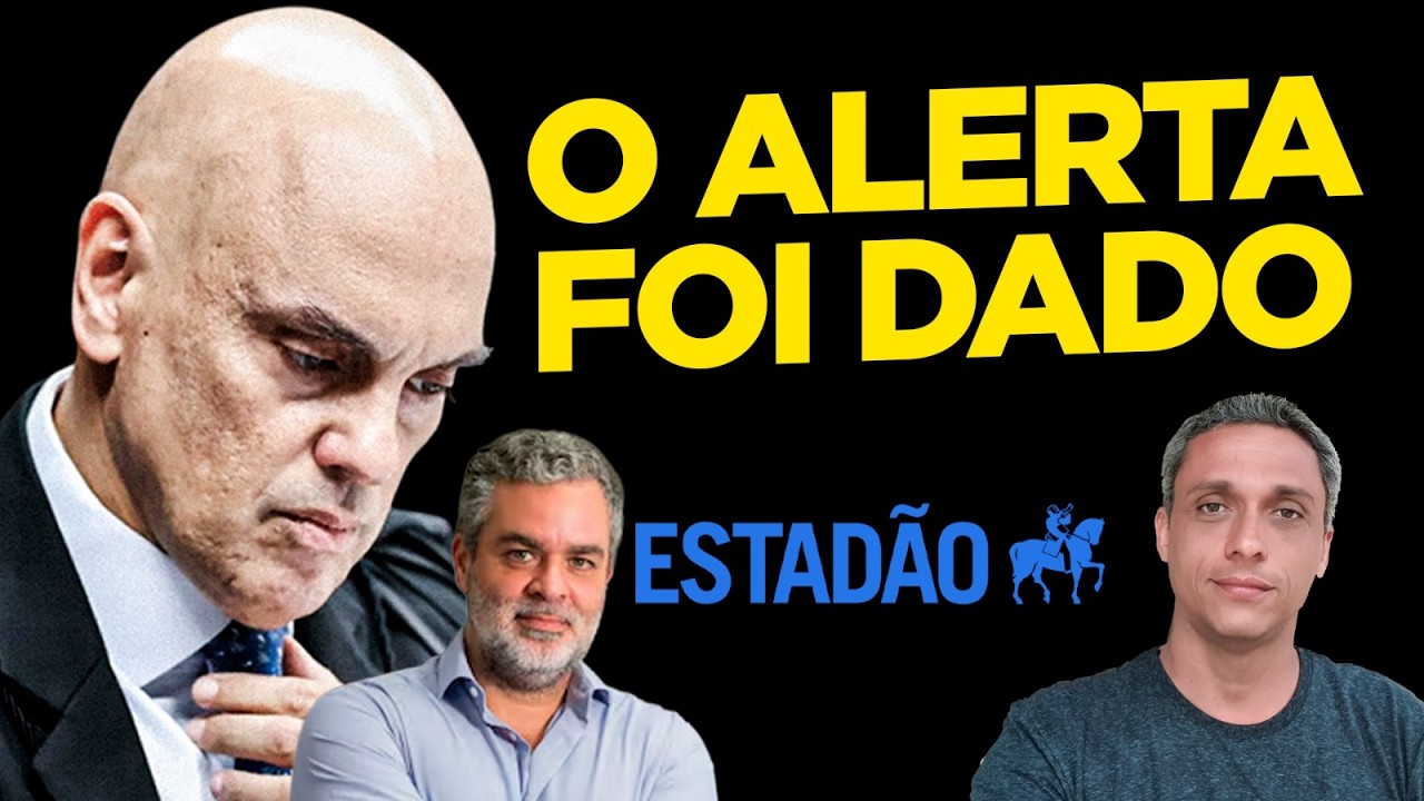Jornalista do ESTADÃO admite - Moraes vai interferir no TSE e nas eleições