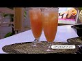 عصير البطيخ والبرتقال غادة التلي 