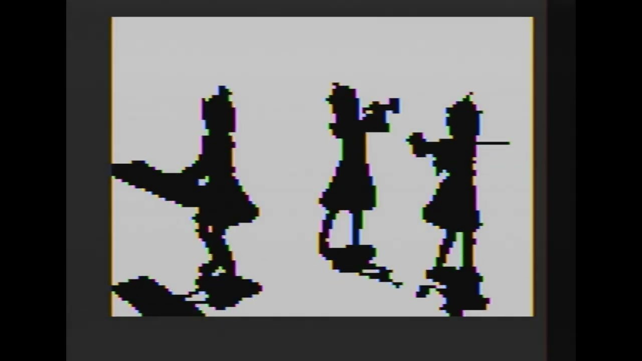"Bad Apple" Demo for GameTank (Direct Capture)