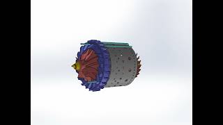 Animating the jet engine with SolidWorks
