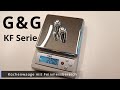 G&G KF Küchenwaagen, Produktvideo