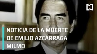 Muere Emilio Azcárraga Milmo; noticiero 24 horas con Jacobo Zabludovsky