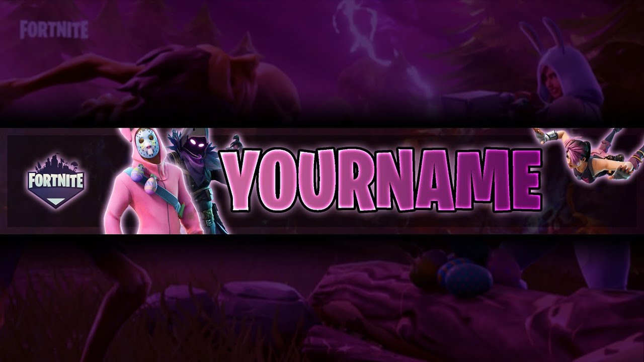 Free Fortnite Banner Template Fortnite Channel Art Photoshop Cs6