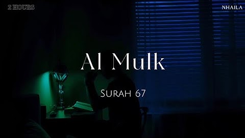 2 hours surah Al Mulk | yusuf truth | rain ambience | peaceful | before sleep | protective |