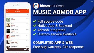 Music with Soundcloud Look iOS App Template, Script, Source Code for Sale screenshot 5