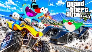 OGGY With Small Car Fights with JACK IN FACE TO FACE (GTA 5 Funny Moments) screenshot 1
