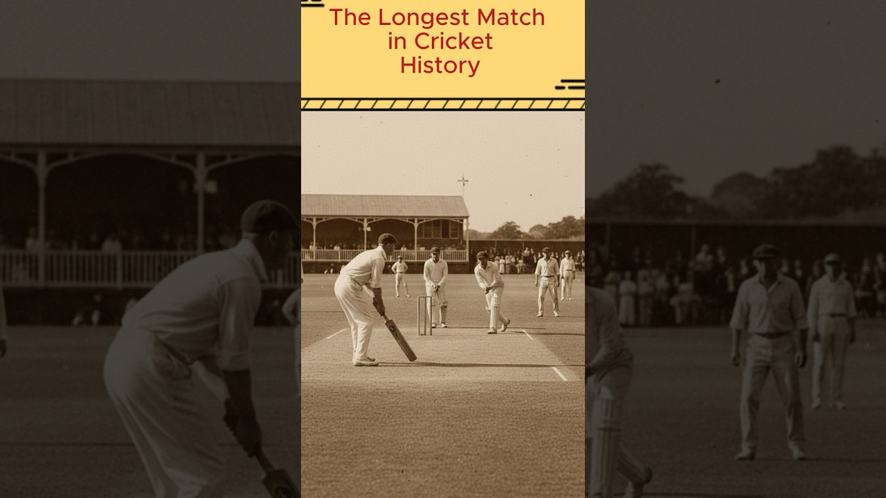 The 12-Day Cricket Match That Never Ended 